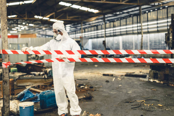 Professional Biohazard technician working in Bartlett, NH